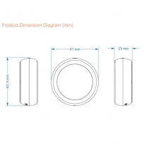 MIR-TE100-TY - Temperature and Humidity Sensor